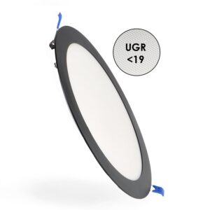panel led negro